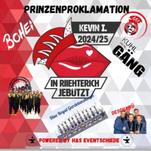 Prinzenproklamation "Kevin I." (16.11.24) - Festzelt Richterich