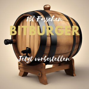 BITburger Pils direkt am Tisch (15L.) *Vorbestellen*